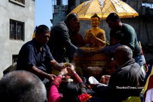 बुद्ध जयन्तीकाे अवसरमा थानकोटमा शान्ति र्‍याली (तस्बिरहरु)