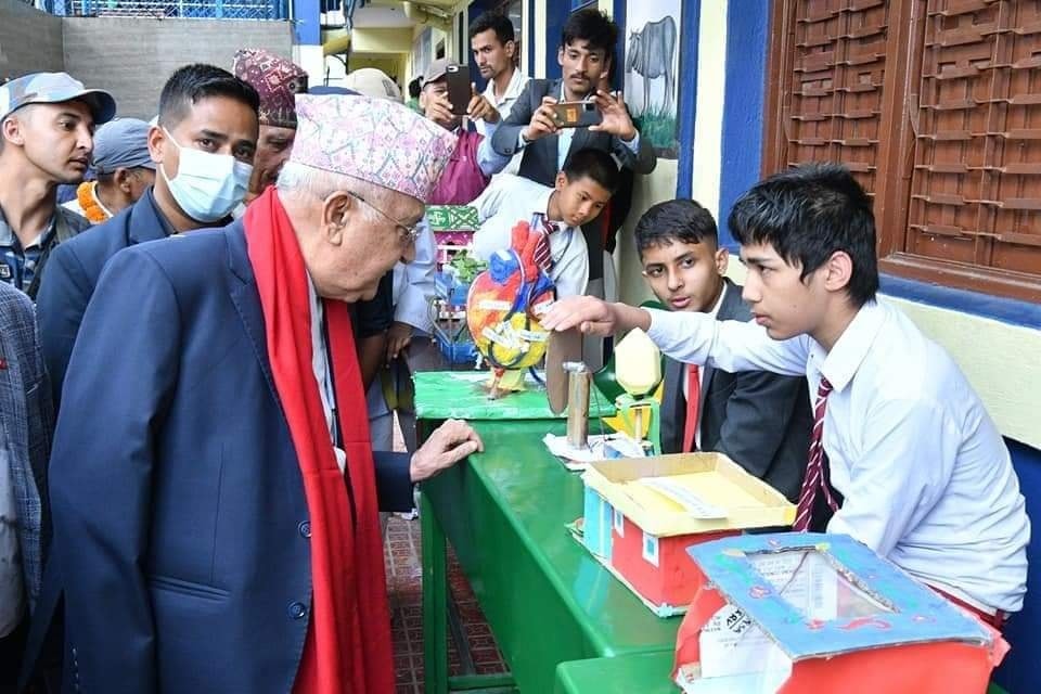 चन्द्रागिरि-१३ स्थित कंकाली विद्यालयको नवनिर्मित प्रशासनिक भवनको उद्घाटन