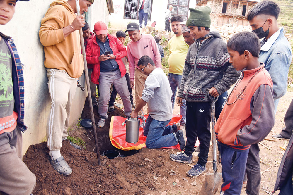 जाजरकोट भूकम्पको इपिसेन्टरमा राखियो भूकम्प मापनयन्त्र