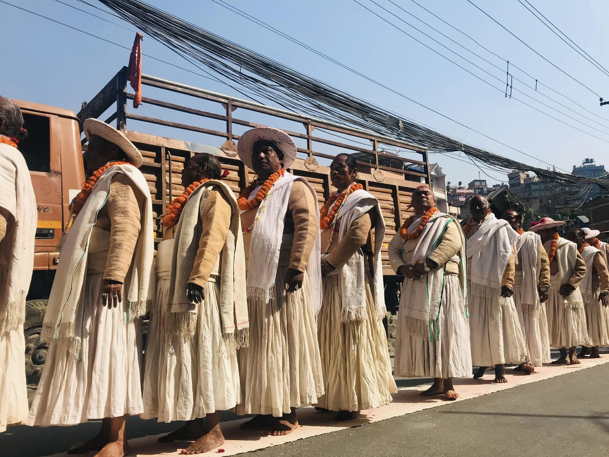 मातातिर्थ ल्होंखामा १२ वर्षे शिकाली नाचको चहलपहल