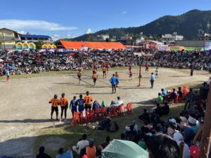 लामाचौर आमन्त्रित महिला भलिबलको उपाधी एपीएफलाई, फाइनलमा न्यु डायमण्ड स्तब्ध